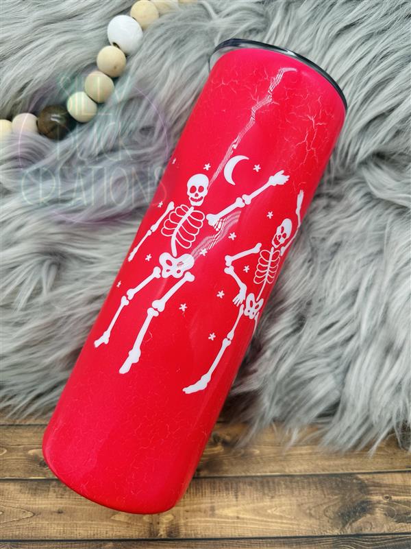 Neon Skeleton Tumbler
