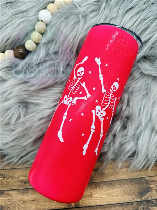 Neon Skeleton Tumbler