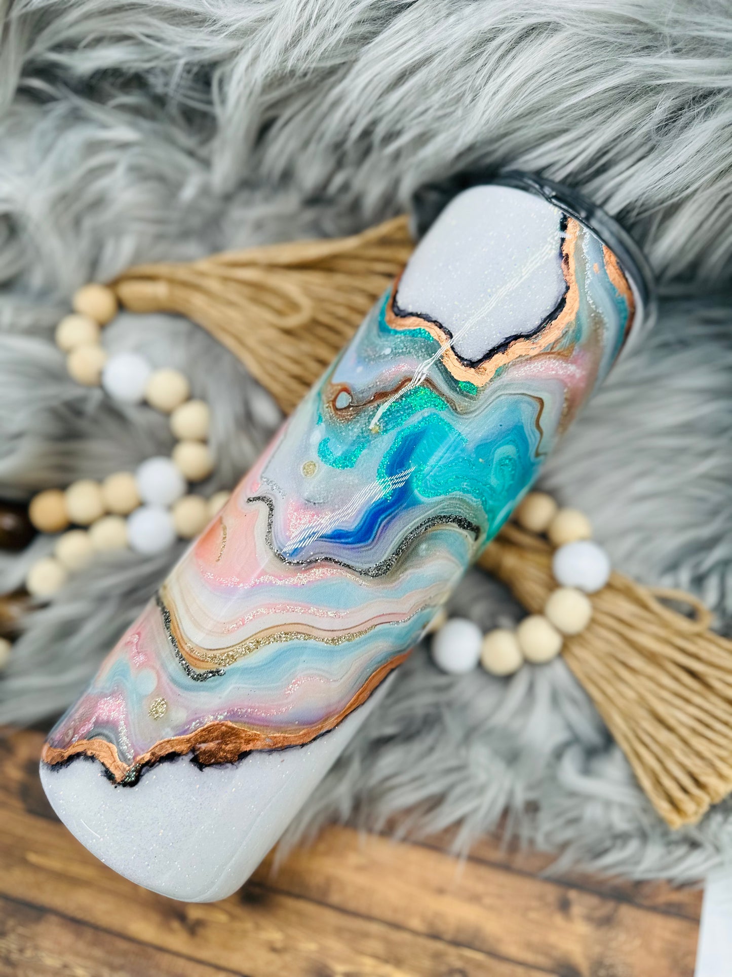 Glitter Geode Tumbler