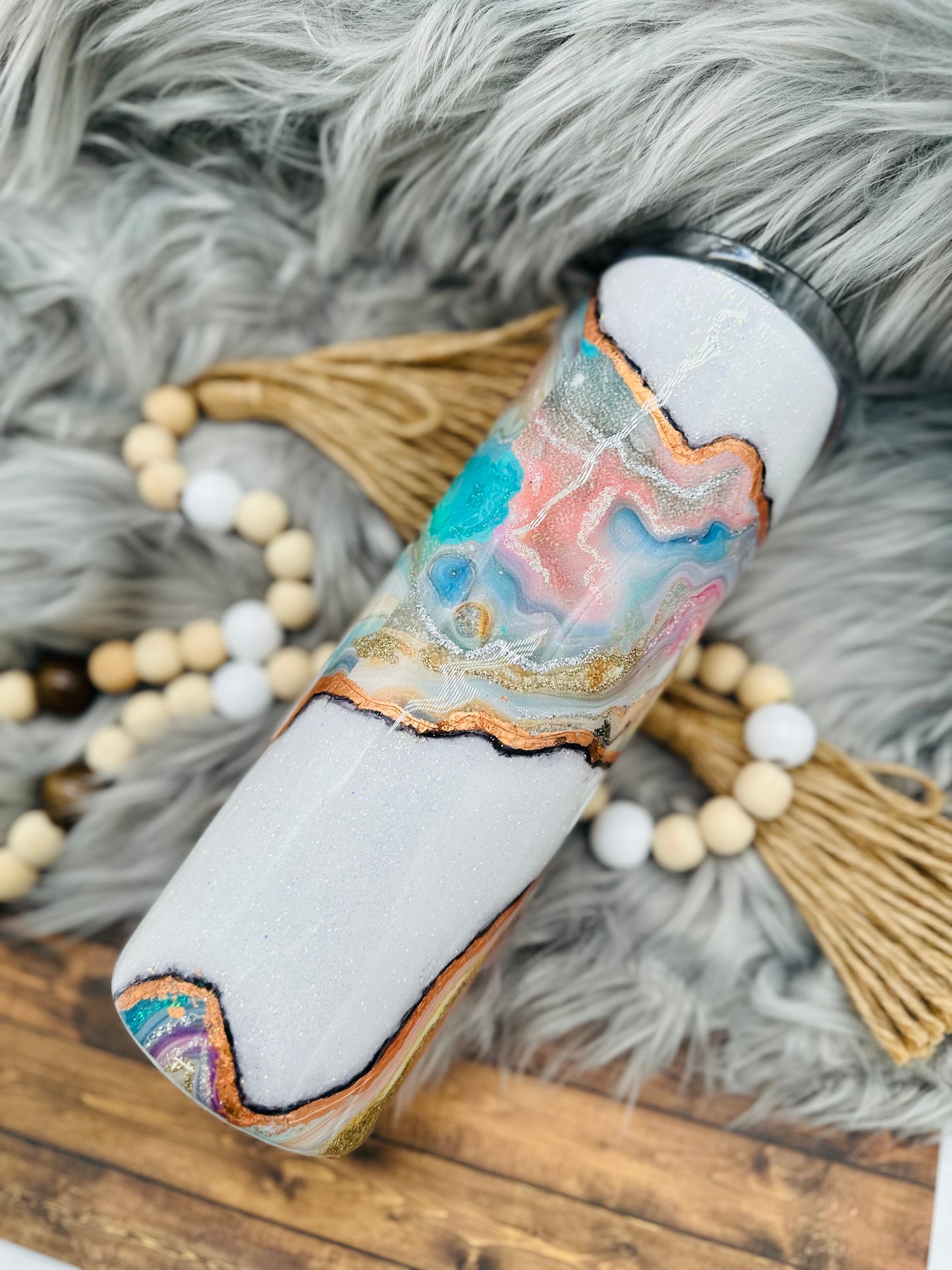 Glitter Geode Tumbler