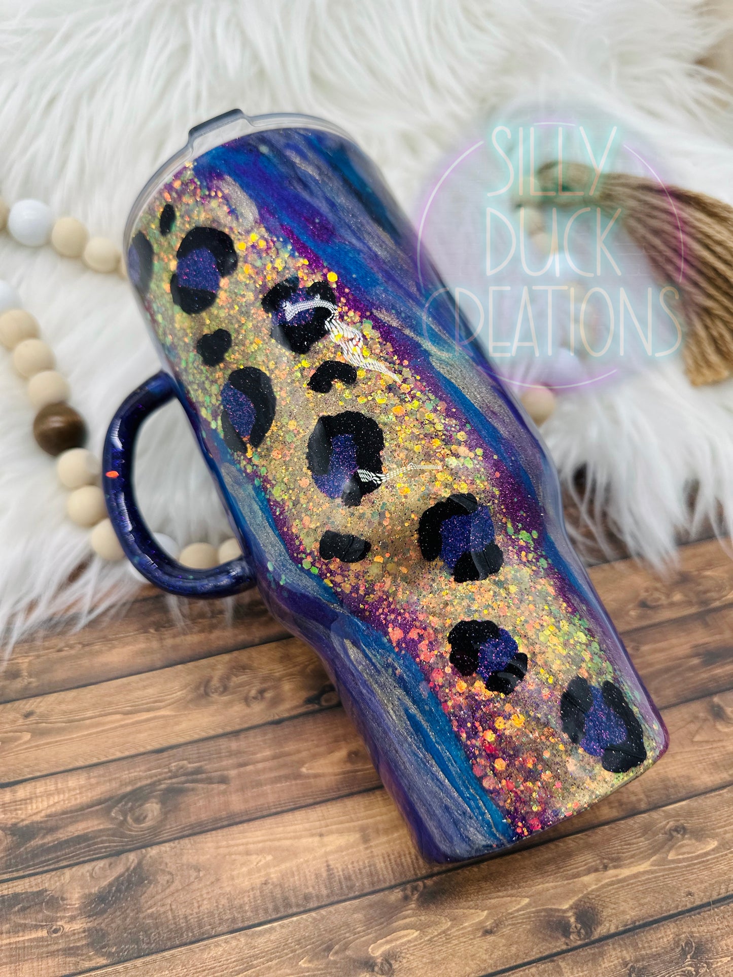 Purple Cheetah Milkyway