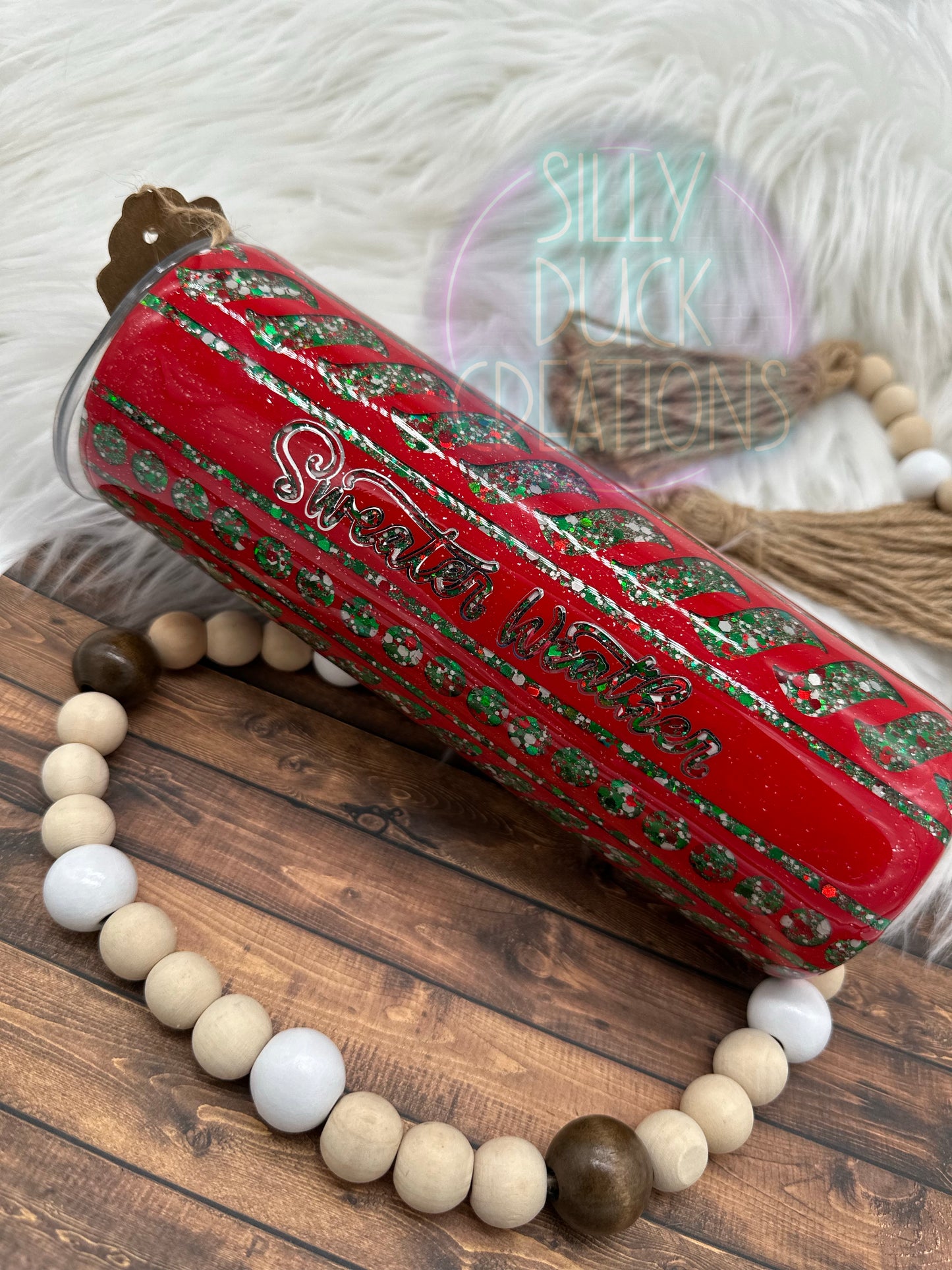 Sweater weather tumbler