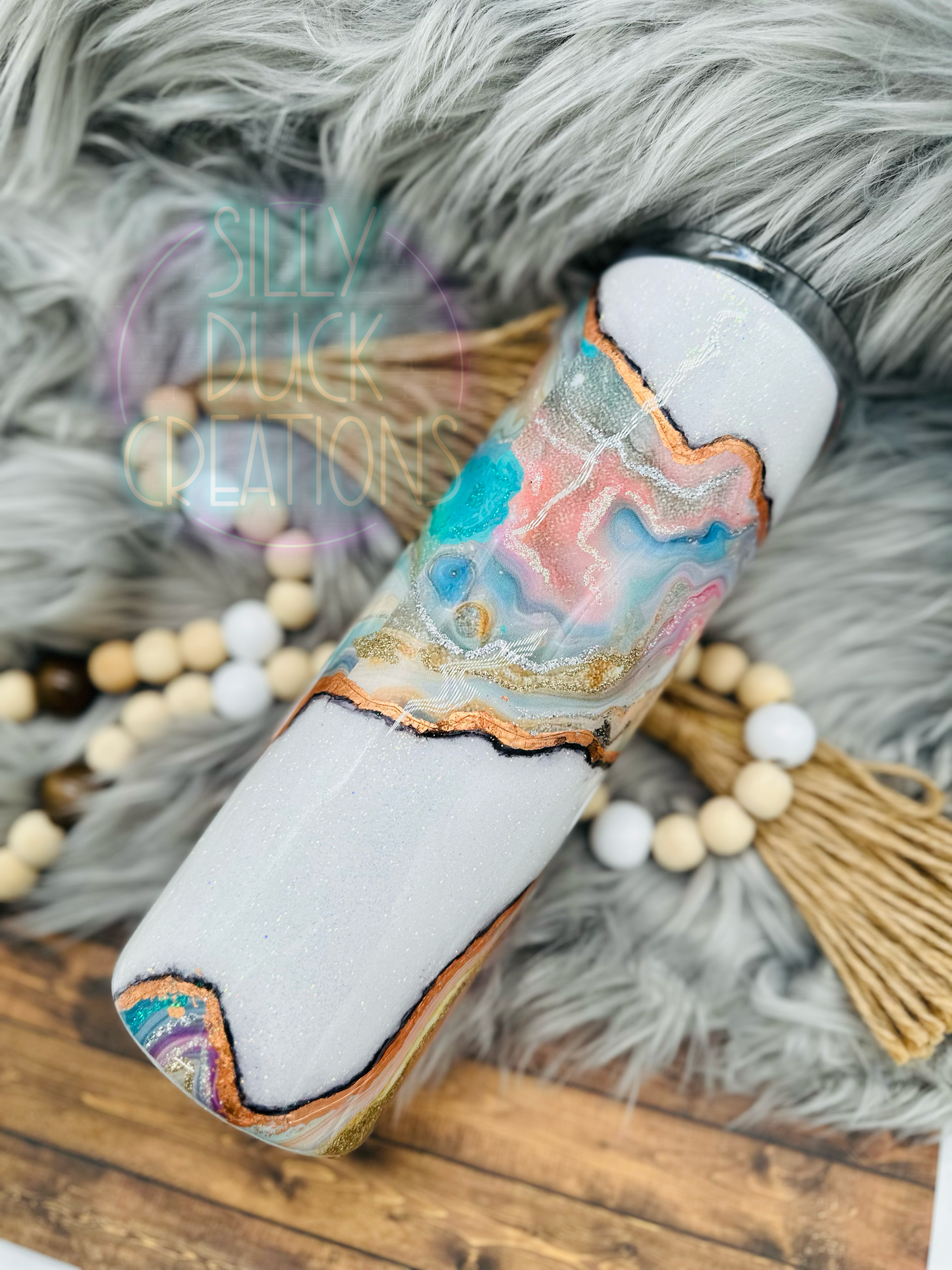 Glitter Geode Tumbler