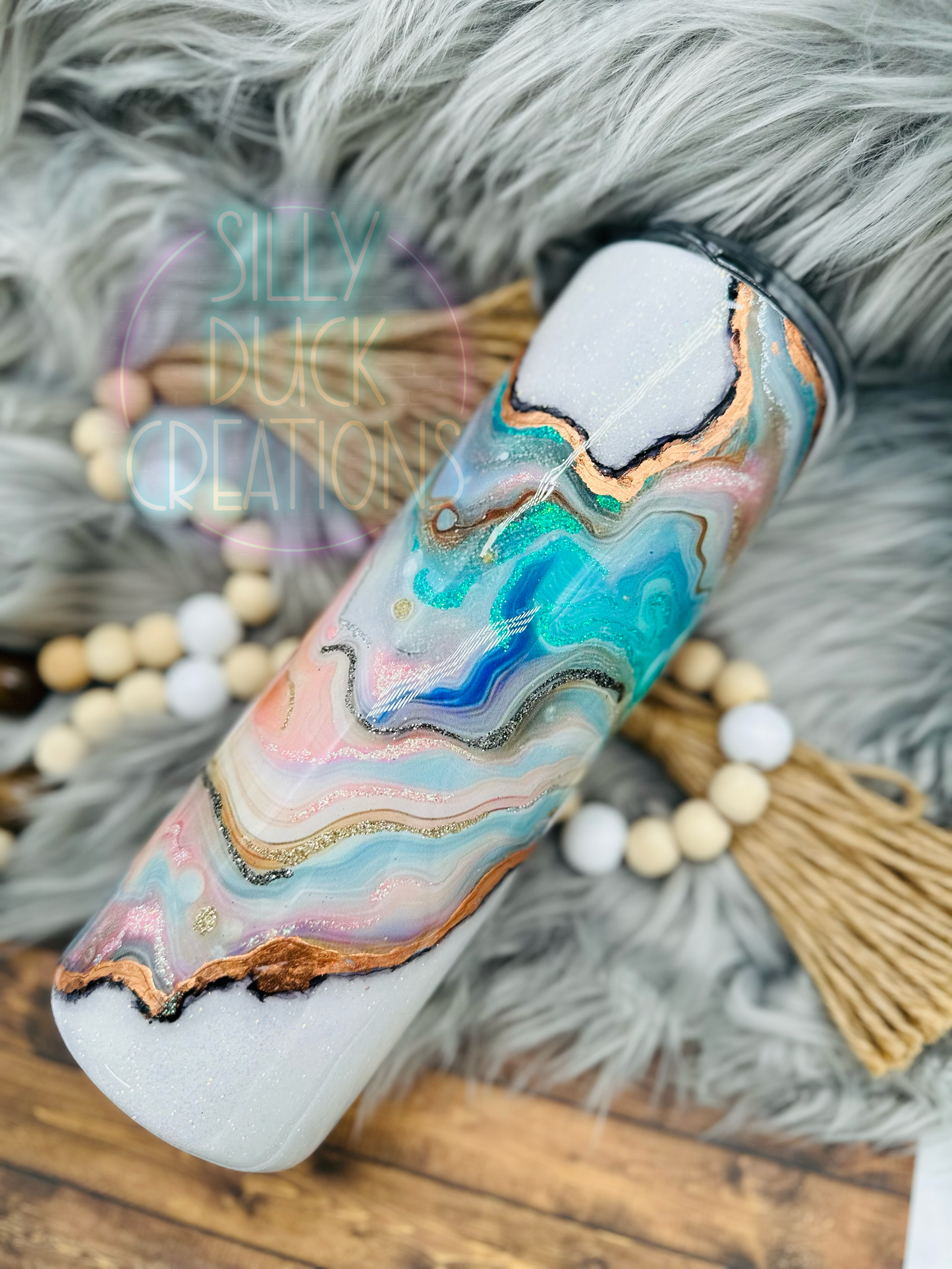 Glitter Geode Tumbler