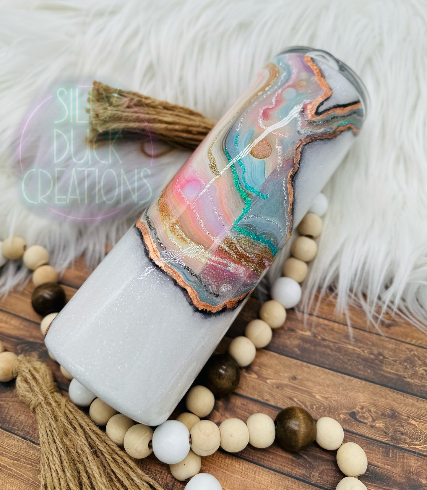 Glitter Geode Tumbler