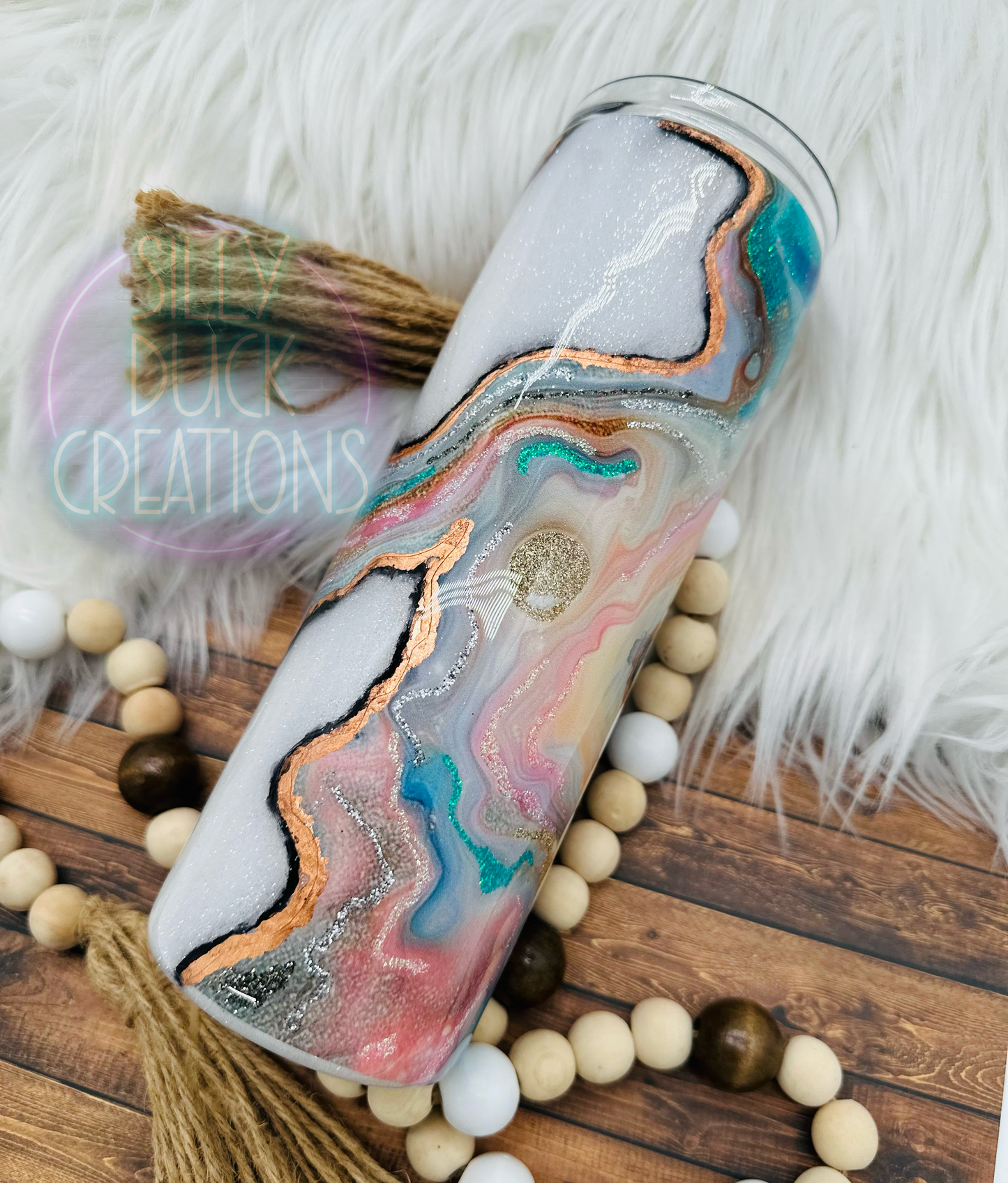 Glitter Geode Tumbler