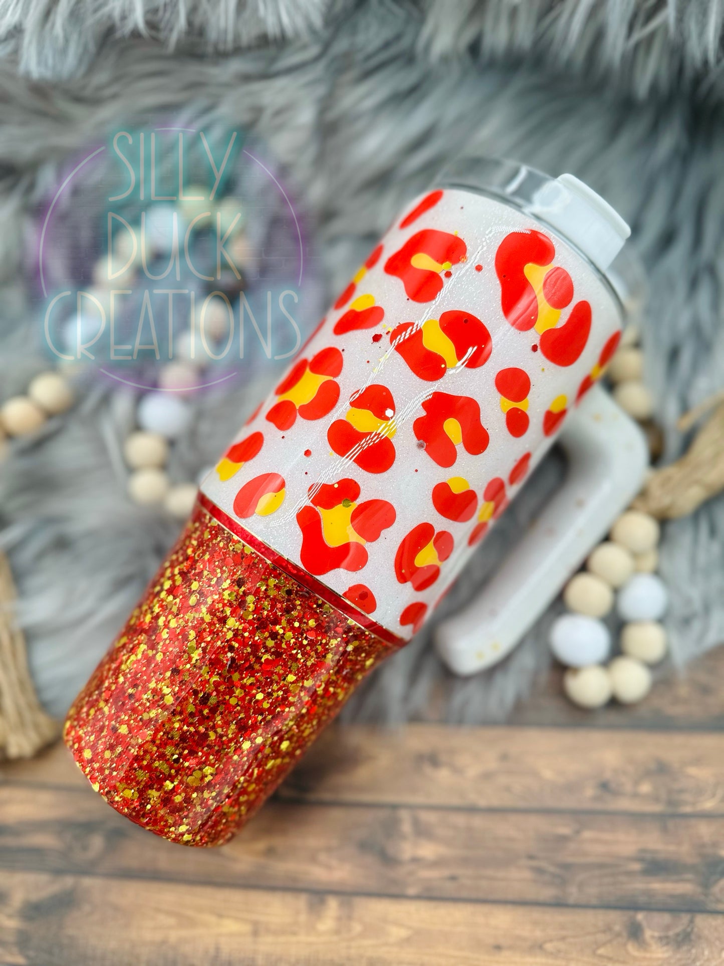 KC Leopard Tumbler