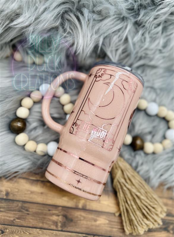 Moon Rose Gold Tumbler