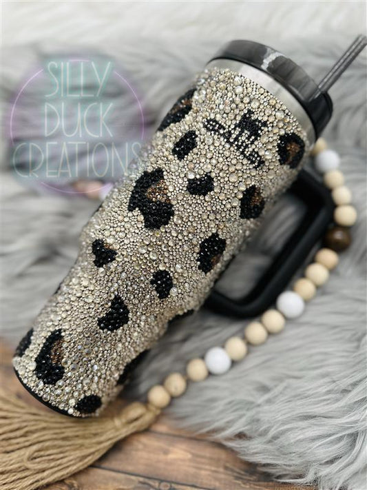 Rhinestone Cheetah