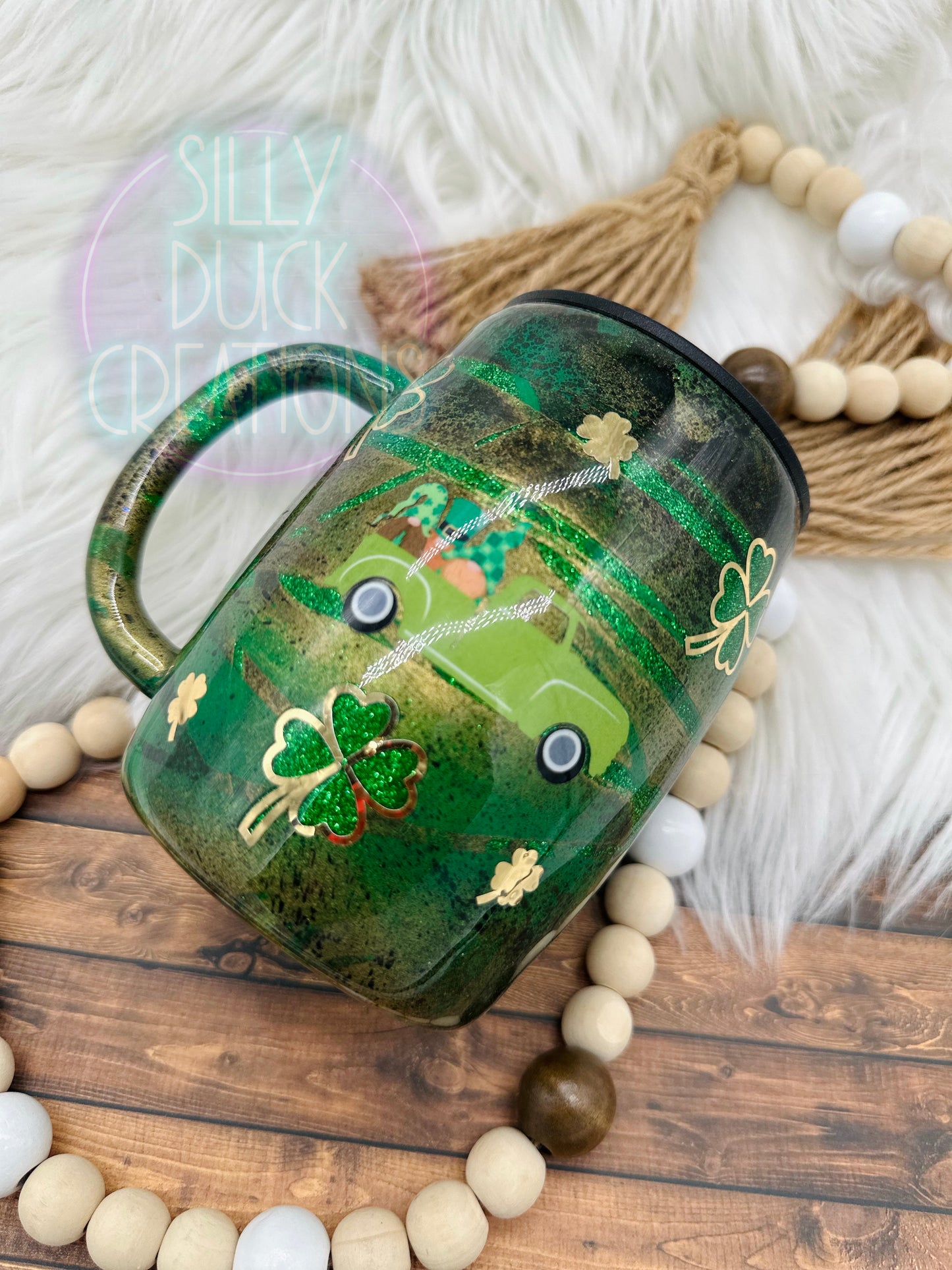 St Patrick’s day gnome mug