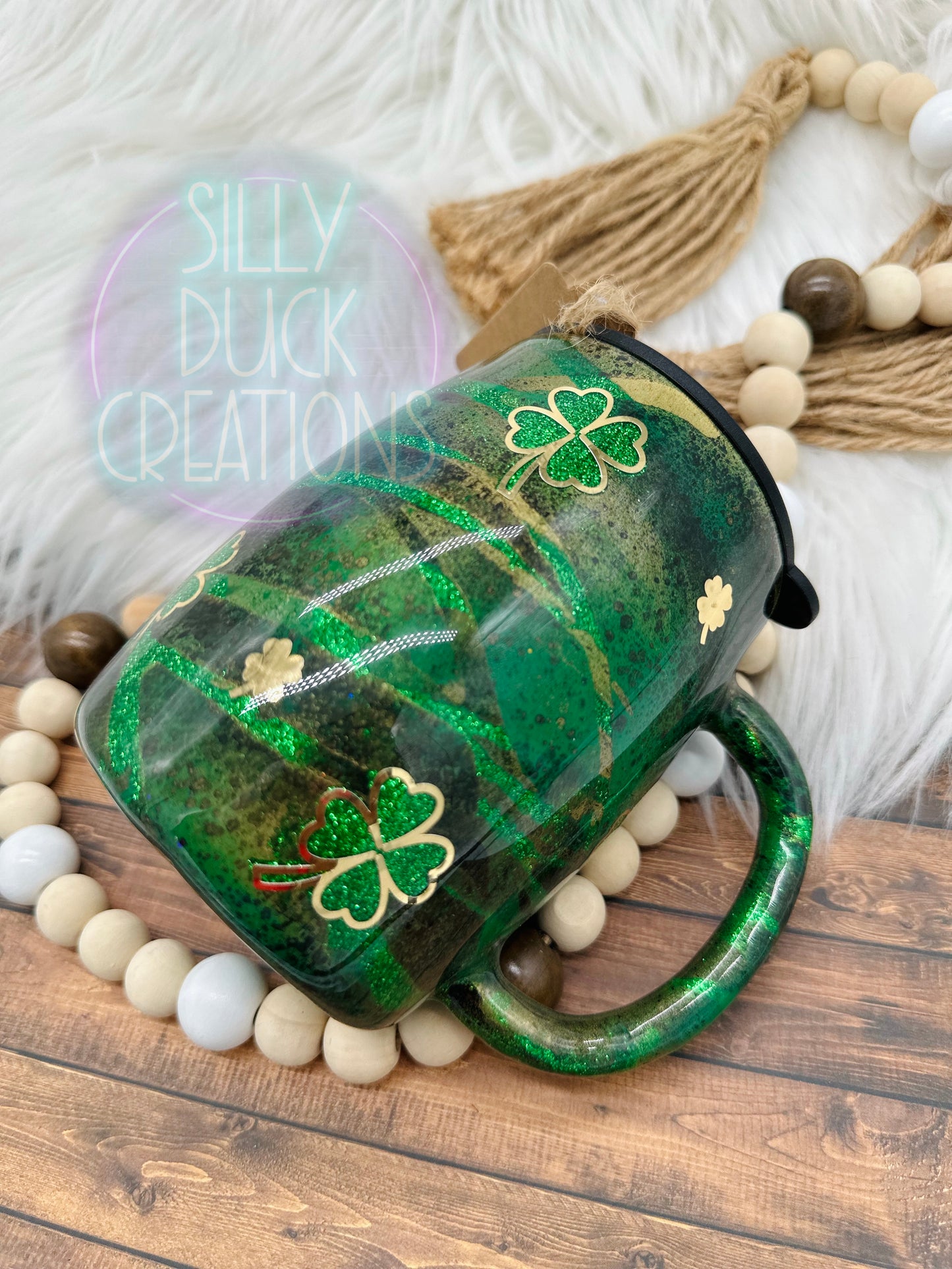 St Patrick’s day gnome mug